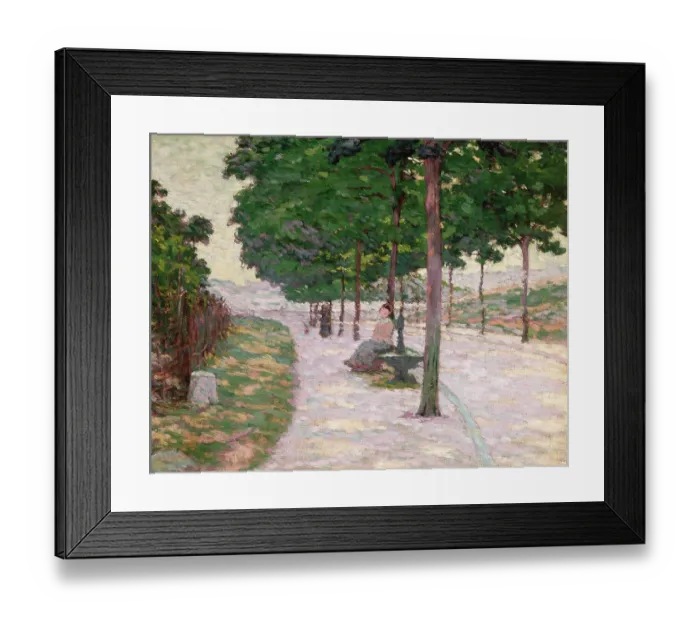 Framed Print : Landscape by French artist Louis Abel-Truchet, date unknown Framed Print : Landscape by French artist Louis Abel-Truchet, date unknown