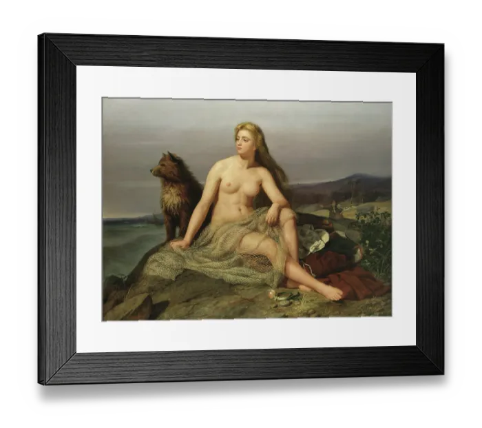 Framed Print : Kraka (Aslaug) Framed Print : Kraka (Aslaug)