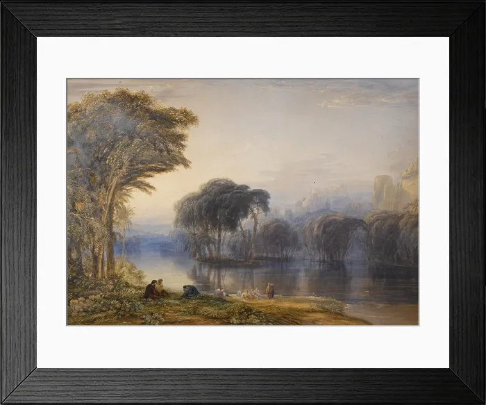 Framed Print : By the rivers of Babylon Artist: Fielding, Copley Anthony Vandyke (1787-1855) Framed Print : By the rivers of Babylon Artist: Fielding, Copley Anthony Vandyke (1787-1855)