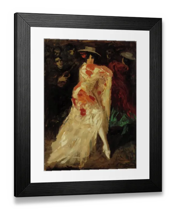 Framed Print : Spanish Dancer (Tango) Framed Print : Spanish Dancer (Tango)