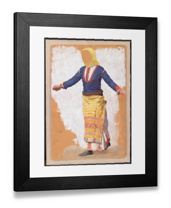 Framed Print : Dancing Woman Framed Print : Dancing Woman