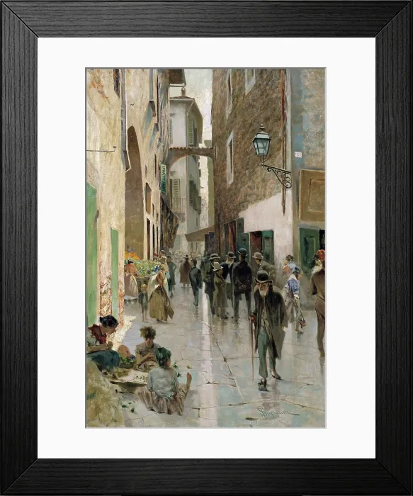 Framed Print : The Ghetto Of Florence Framed Print : The Ghetto Of Florence