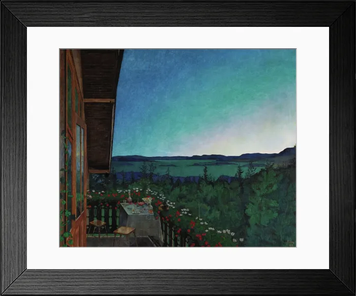 Framed Print : Summer Night Framed Print : Summer Night