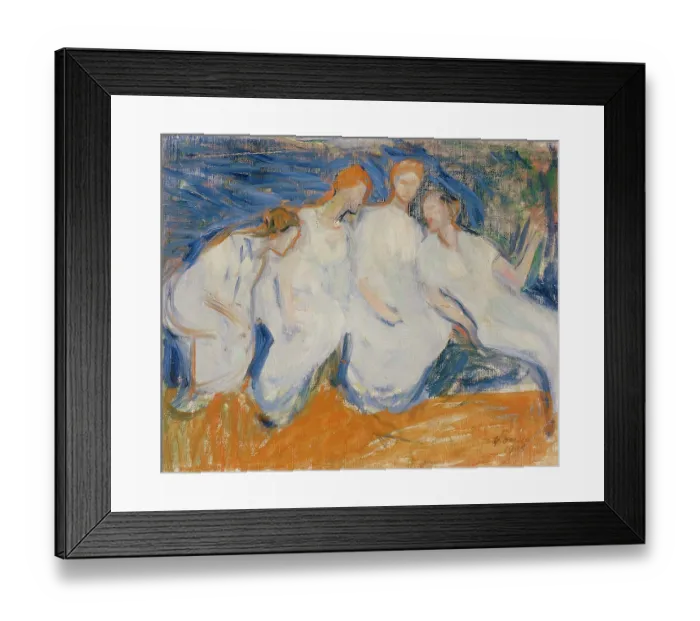 Framed Print : Four Women Framed Print : Four Women