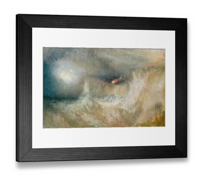 Framed Print : The Beacon Light, 1835-40