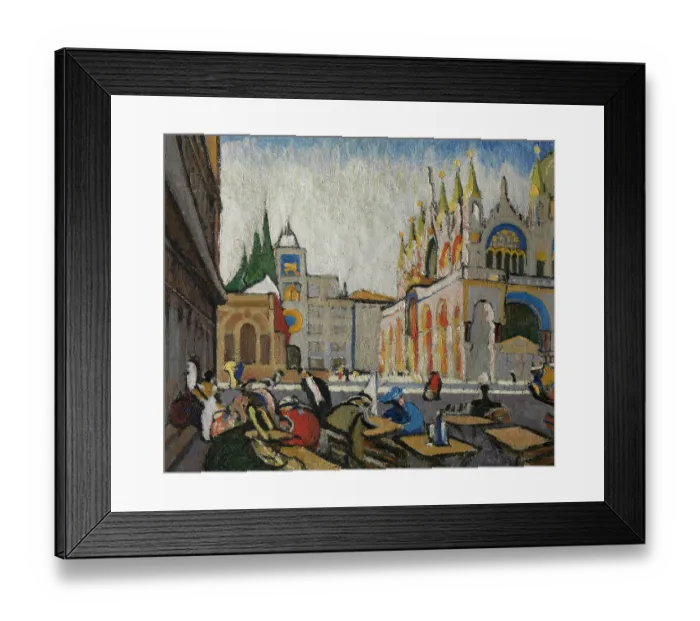 Framed Print : San Marco From The Piazzetta Framed Print : San Marco From The Piazzetta