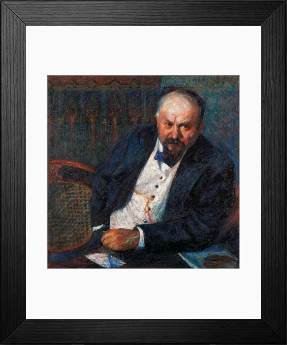 Framed Print : Portrait Of Achille Tian Framed Print : Portrait Of Achille Tian