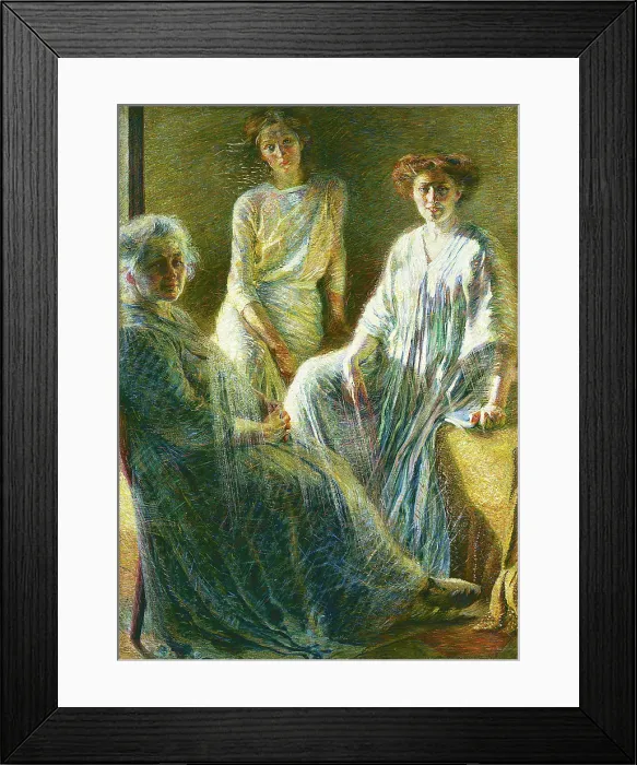 Framed Print : Tre Donne (Three Women)