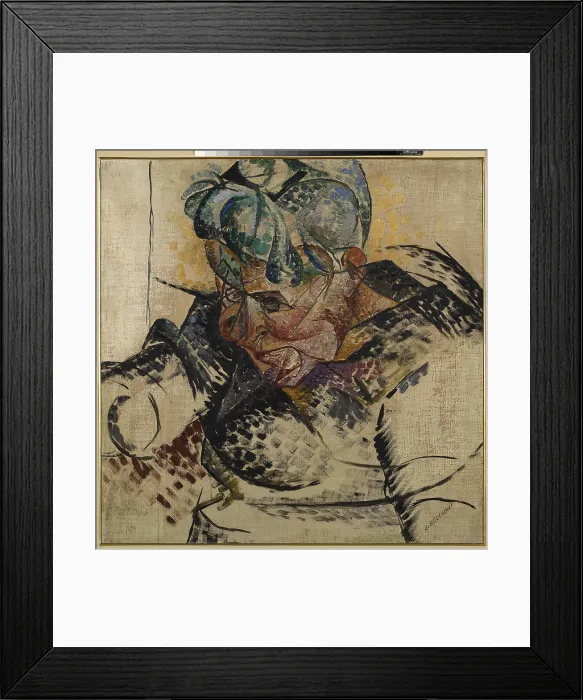 Framed Print : Head Study Mother Framed Print : Head Study Mother