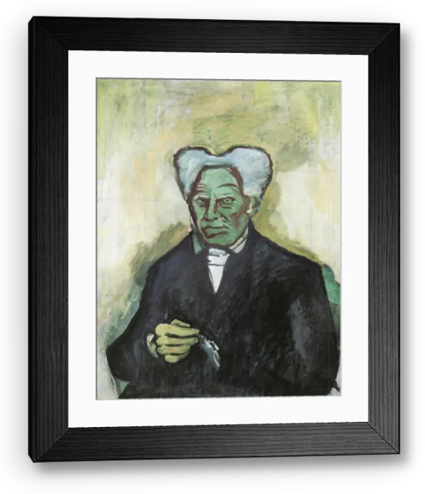 Framed Print : Portrait of Arthur Schopenhauer, 1908 Framed Print : Portrait of Arthur Schopenhauer, 1908