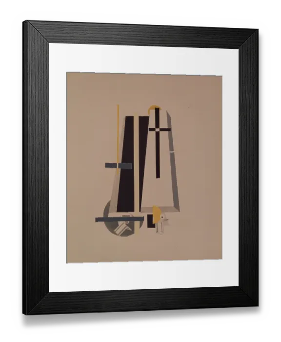 Framed Print : Coffin-makers. Figurine for the opera Victory over the sun by A. Kruchenykh, 1920-1921. Found in the collection of the State Tretyakov Gallery, Moscow Framed Print : Coffin-makers. Figurine for the opera Victory over the sun by A. Kruchenykh, 1920-1921. Found in the collection of the State Tretyakov Gallery, Moscow