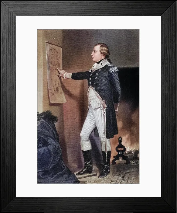 Framed Print : Richard Montgomery (born 2 December 1738 in Swords) Framed Print : Richard Montgomery (born 2 December 1738 in Swords)