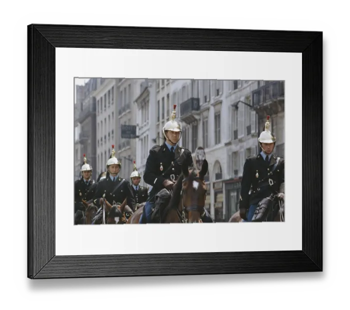 Framed Print : Paris Police Framed Print : Paris Police