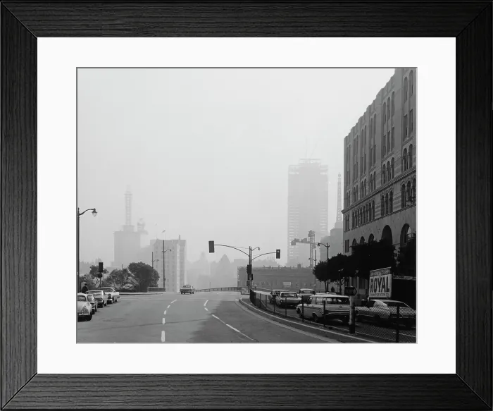Framed Print : L.A. Street Scene Framed Print : L.A. Street Scene