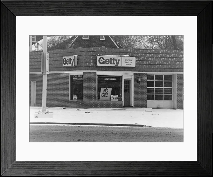 Framed Print : US Fuel Crisis Framed Print : US Fuel Crisis