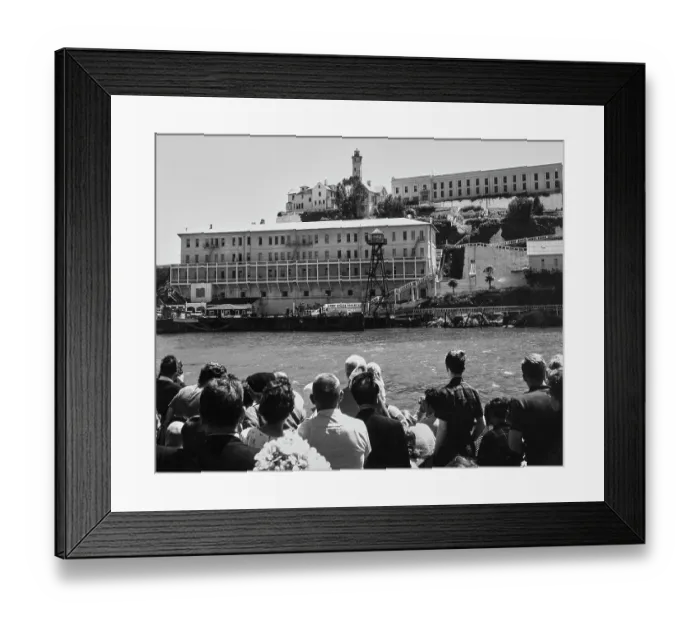 Framed Print : Alcatraz Island Framed Print : Alcatraz Island