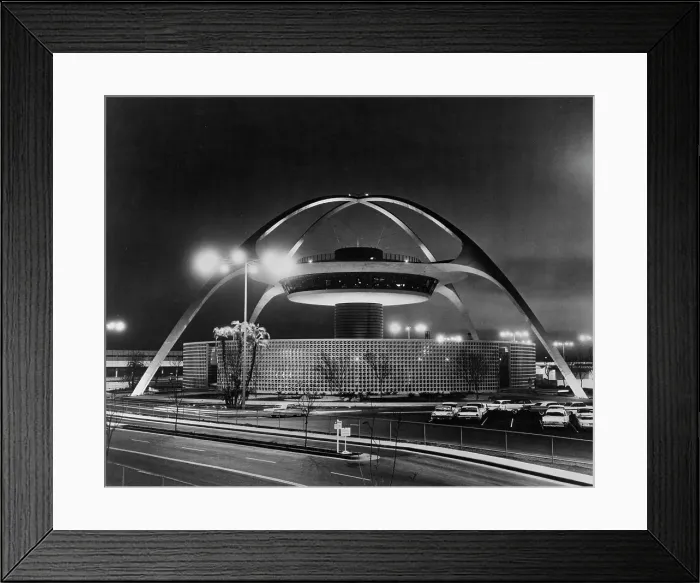 Framed Print : Theme Building, LAX Framed Print : Theme Building, LAX