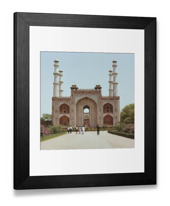Framed Print : Tomb of Akbar the Great Framed Print : Tomb of Akbar the Great