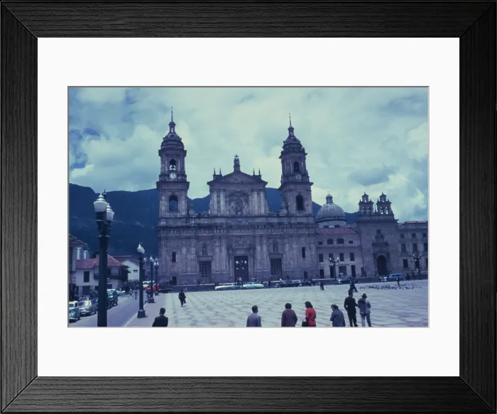 Framed Print : Bogotá Cathedral