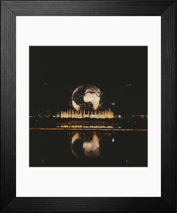 Framed Print : The Unisphere Framed Print : The Unisphere