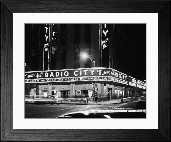 Framed Print : Mary Poppins At Radio City Framed Print : Mary Poppins At Radio City