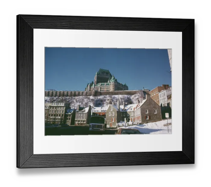 Framed Print : Château Frontenac