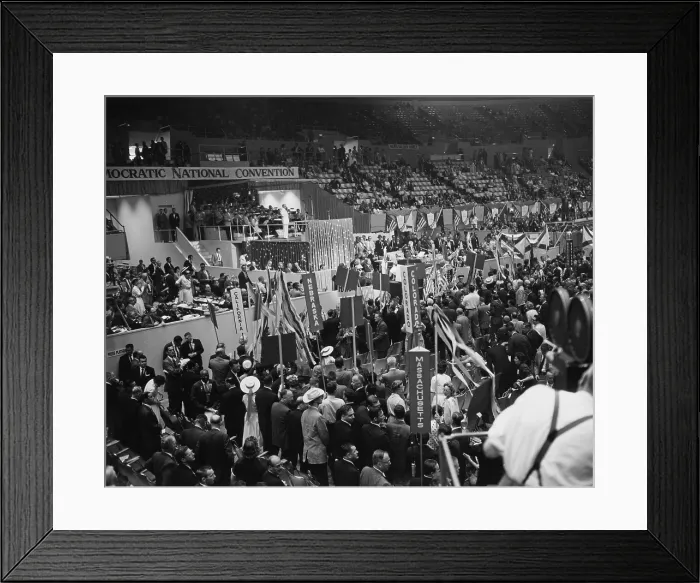 Framed Print : Democratic National Convention Framed Print : Democratic National Convention