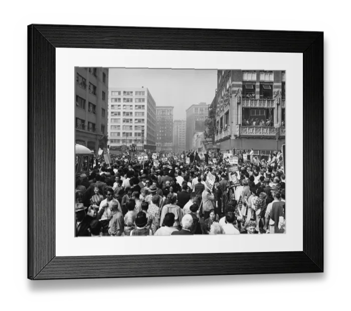 Framed Print : Democratic National Convention Framed Print : Democratic National Convention