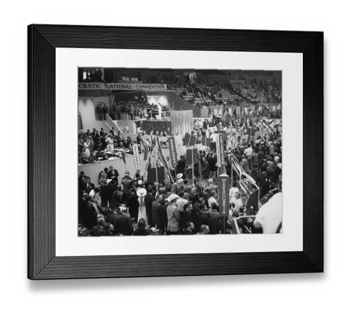 Framed Print : Democratic National Convention Framed Print : Democratic National Convention