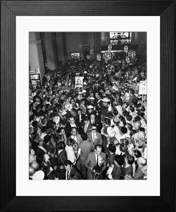 Framed Print : Democratic National Convention Framed Print : Democratic National Convention