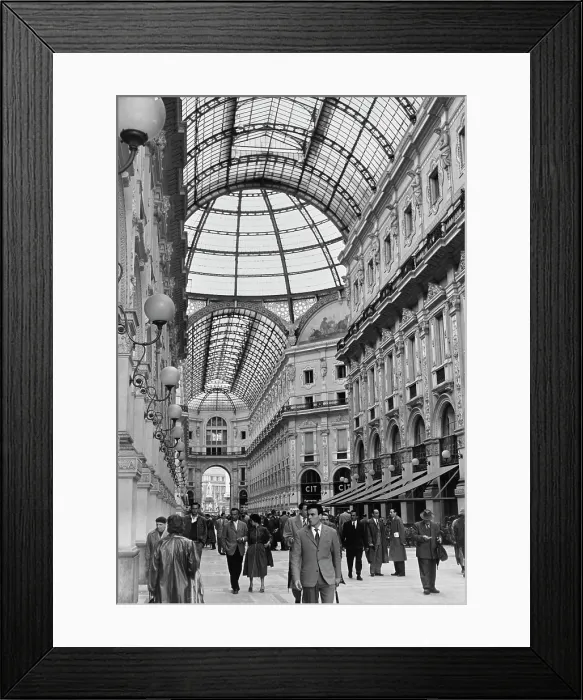 Framed Print : Galleria Vittorio Emanuele II Framed Print : Galleria Vittorio Emanuele II