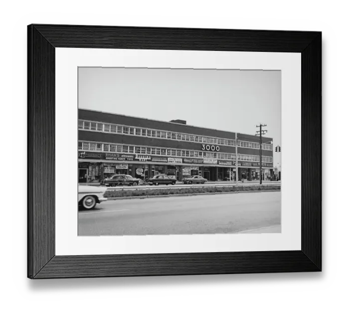 Framed Print : Levittown Shopping Centre Framed Print : Levittown Shopping Centre