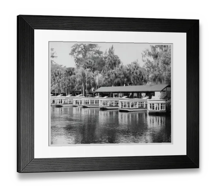 Framed Print : Glass Bottom Boats Framed Print : Glass Bottom Boats