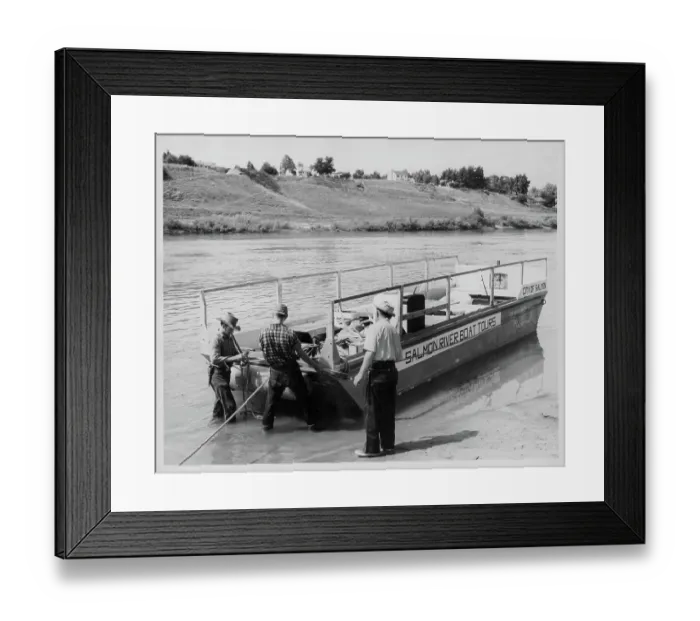 Framed Print : City Of Salmon Framed Print : City Of Salmon