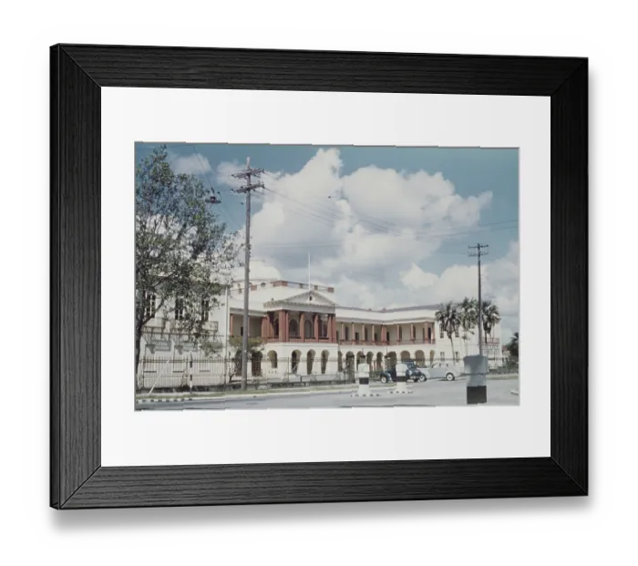 Framed Print : Georgetown Treasury
