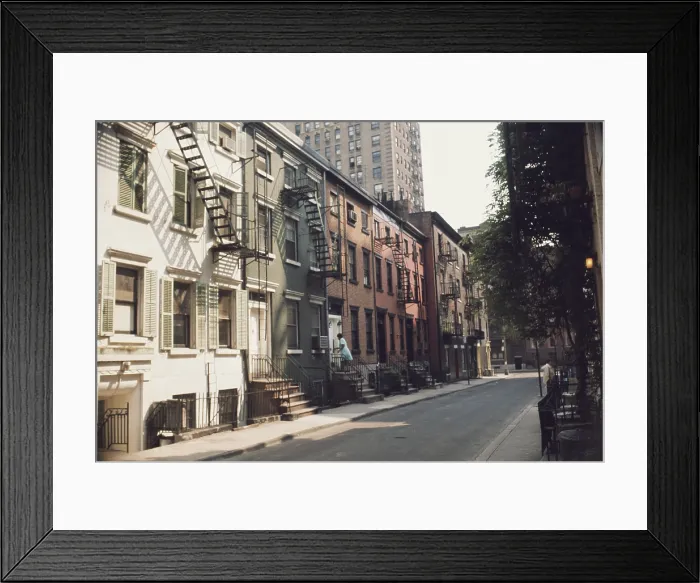 Framed Print : Greenwich Village Framed Print : Greenwich Village