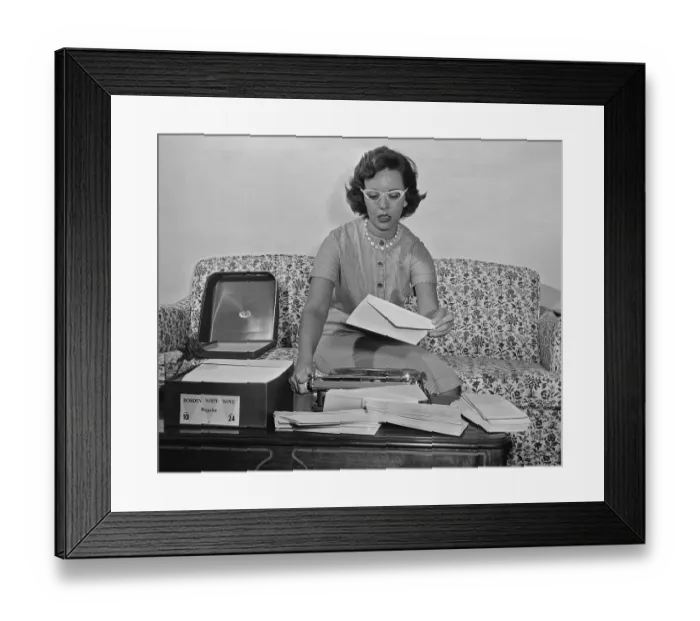 Framed Print : Woman At Work Framed Print : Woman At Work