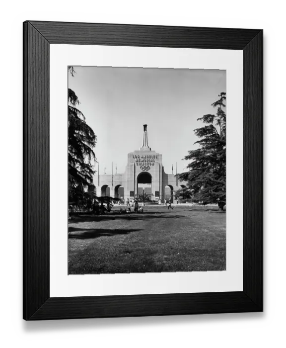 Framed Print : Los Angeles Memorial Coliseum, Exposition Park, Los Angeles Framed Print : Los Angeles Memorial Coliseum, Exposition Park, Los Angeles