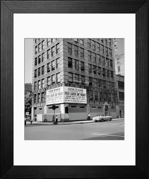Framed Print : B.W. Mayer Building