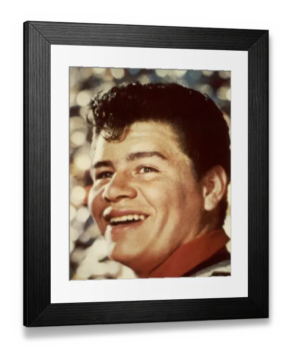 Framed Print : Headshot of Ritchie Valens Framed Print : Headshot of Ritchie Valens