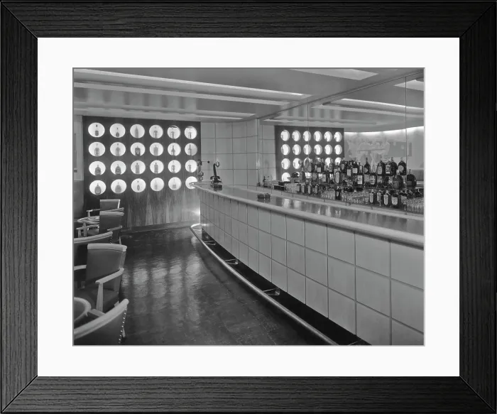Framed Print : Modern Bar Framed Print : Modern Bar