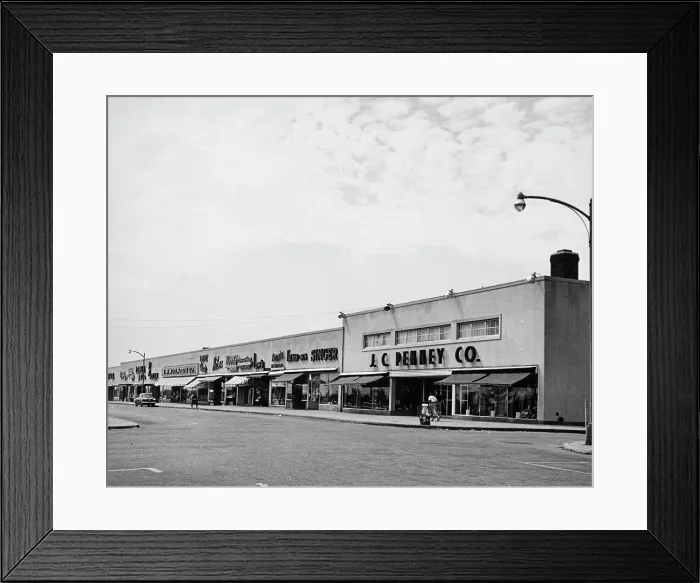 Framed Print : Levittown Shopping Centre Framed Print : Levittown Shopping Centre