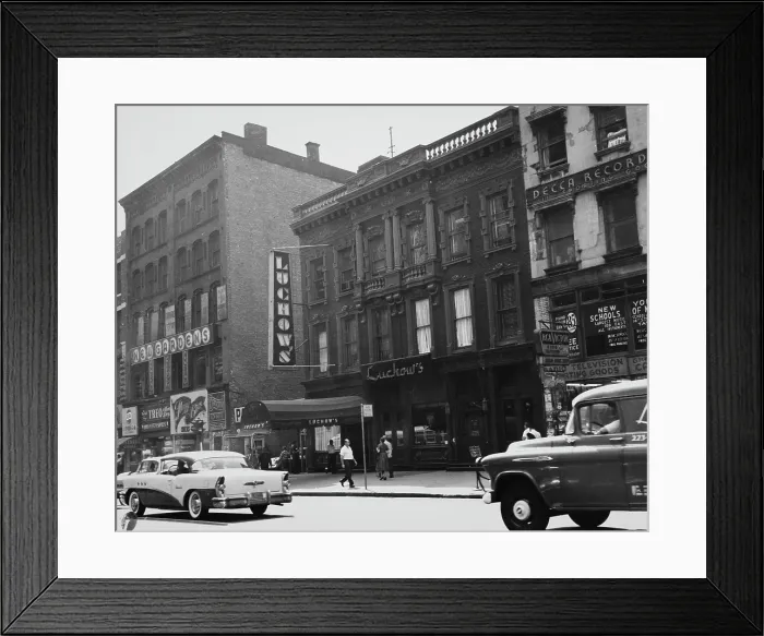 Framed Print : Luchow's Restaurant, New York Framed Print : Luchow's Restaurant, New York