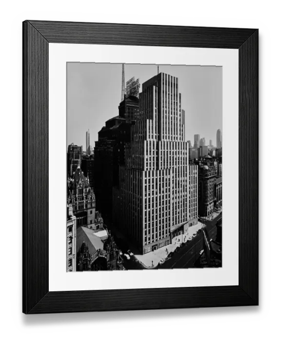 Framed Print : Mutual Of New York Building, Midtown Manhattan, NYC Framed Print : Mutual Of New York Building, Midtown Manhattan, NYC
