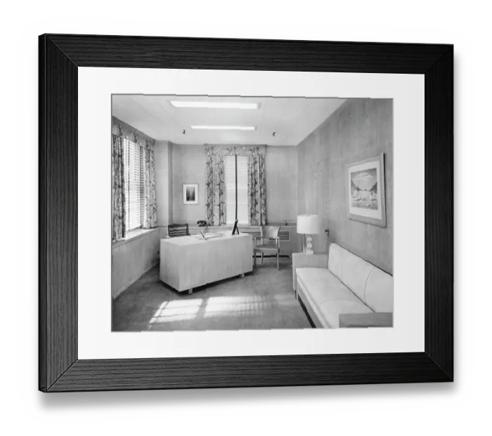 Framed Print : Office Interior