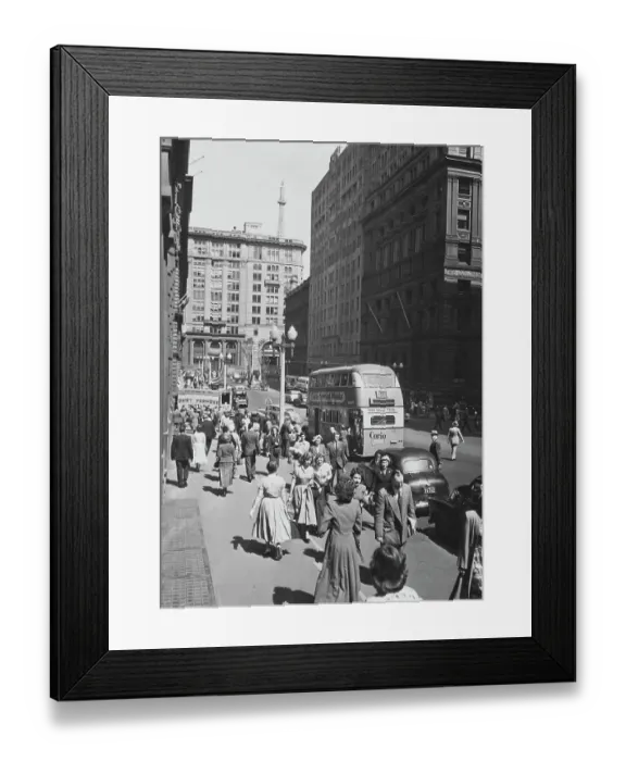Framed Print : Martin Place