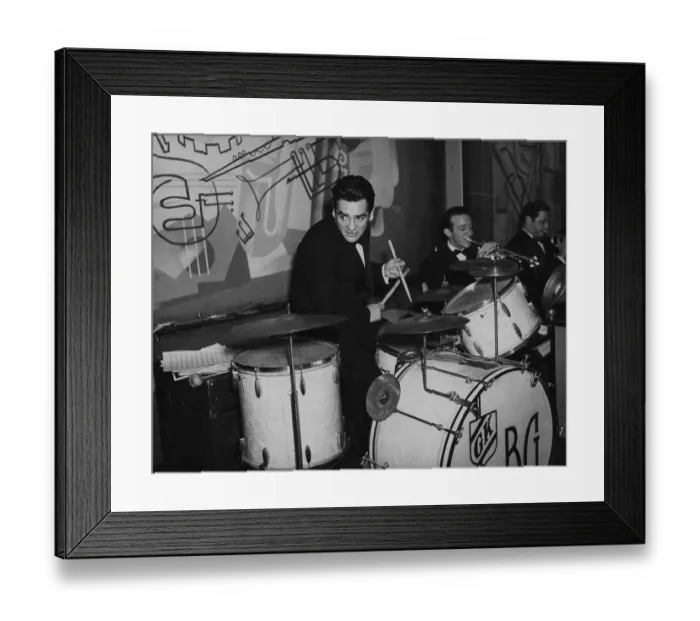 Framed Print : Gene Krupa Framed Print : Gene Krupa