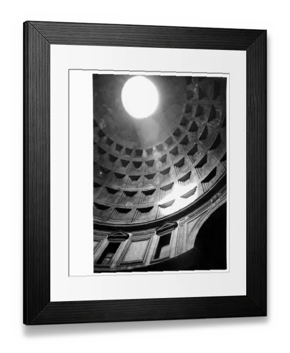 Framed Print : Roman Pantheon Building In Rome, Italy Framed Print : Roman Pantheon Building In Rome, Italy