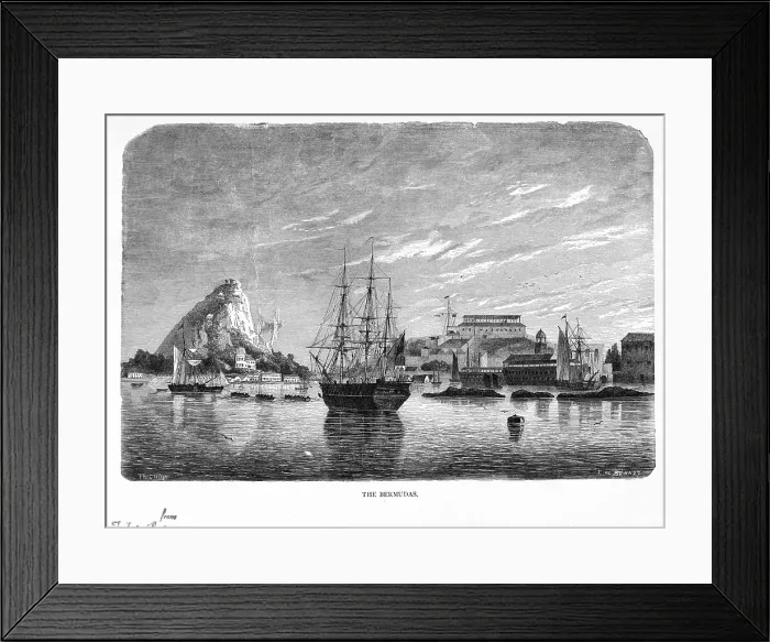 Framed Print : The Bermudas Framed Print : The Bermudas