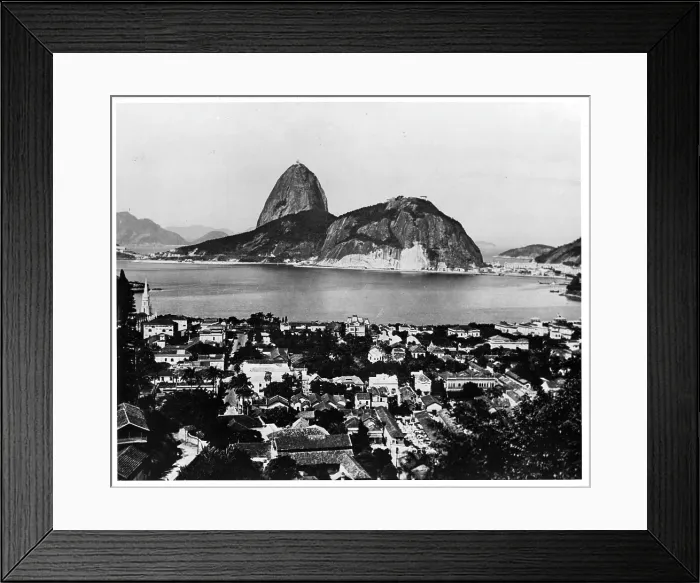 Framed Print : Sugar Loaf Mountain In Rio de Janiero, Brazil Framed Print : Sugar Loaf Mountain In Rio de Janiero, Brazil